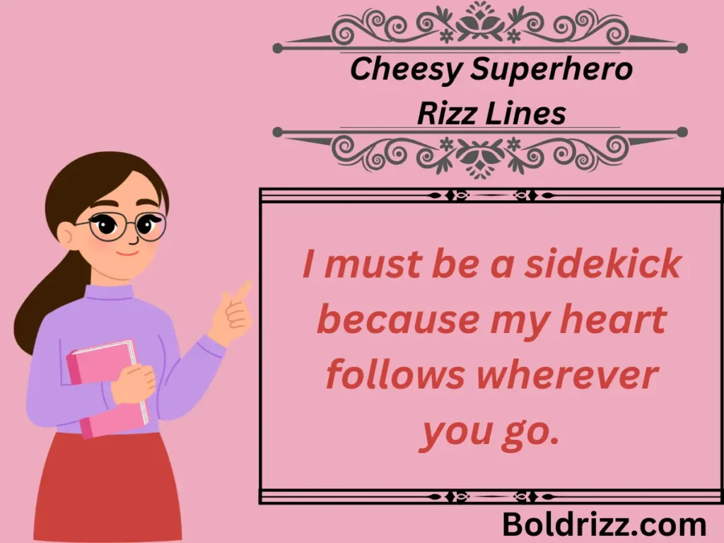 Cheesy Superhero Rizz Lines