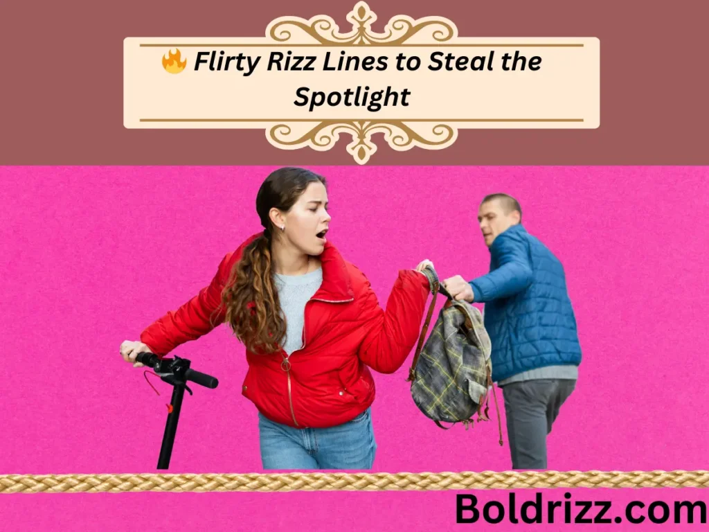 🔥 Flirty Rizz Lines to Steal the Spotlight