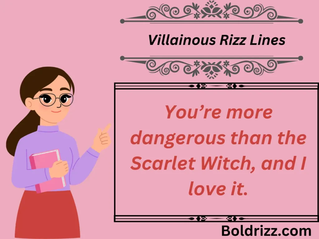 Villainous Rizz Lines