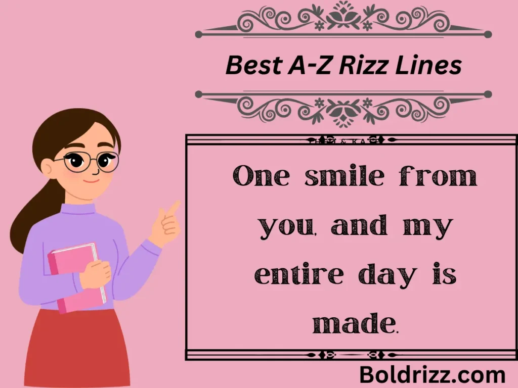 Best A-Z Rizz Lines