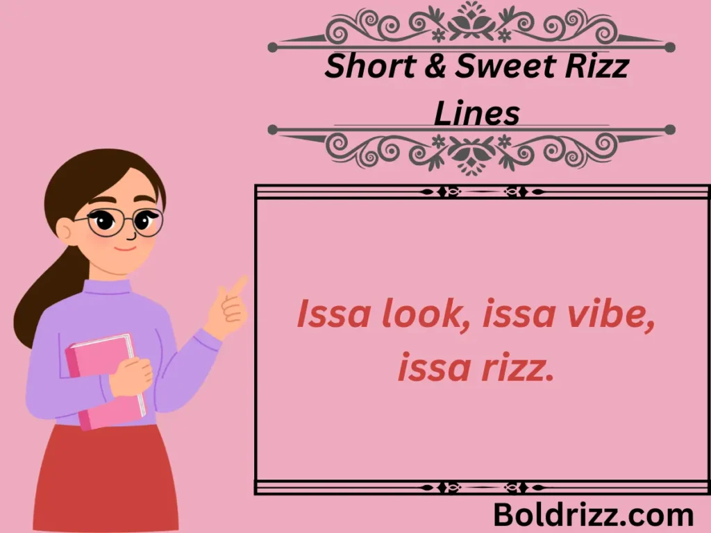 Short & Sweet Rizz Lines