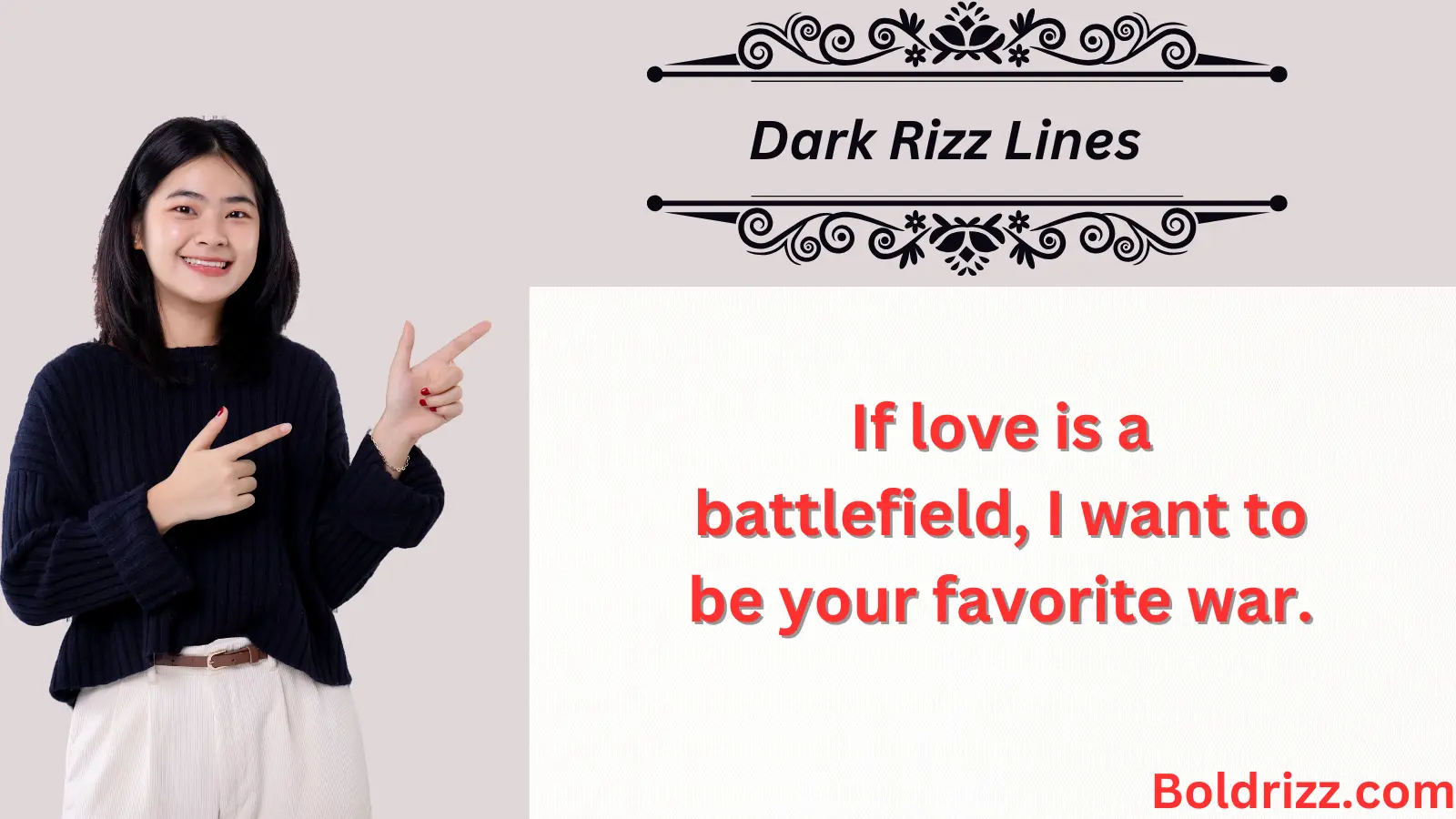 Dark Rizz Lines