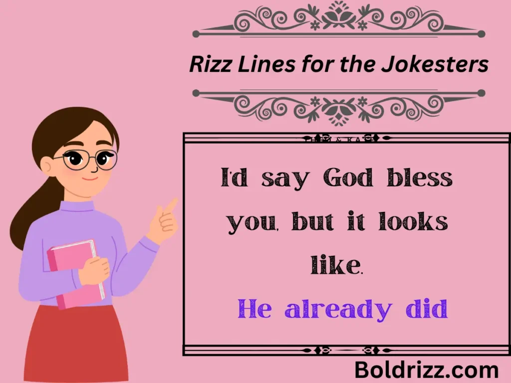 Rizz Lines for the Jokesters