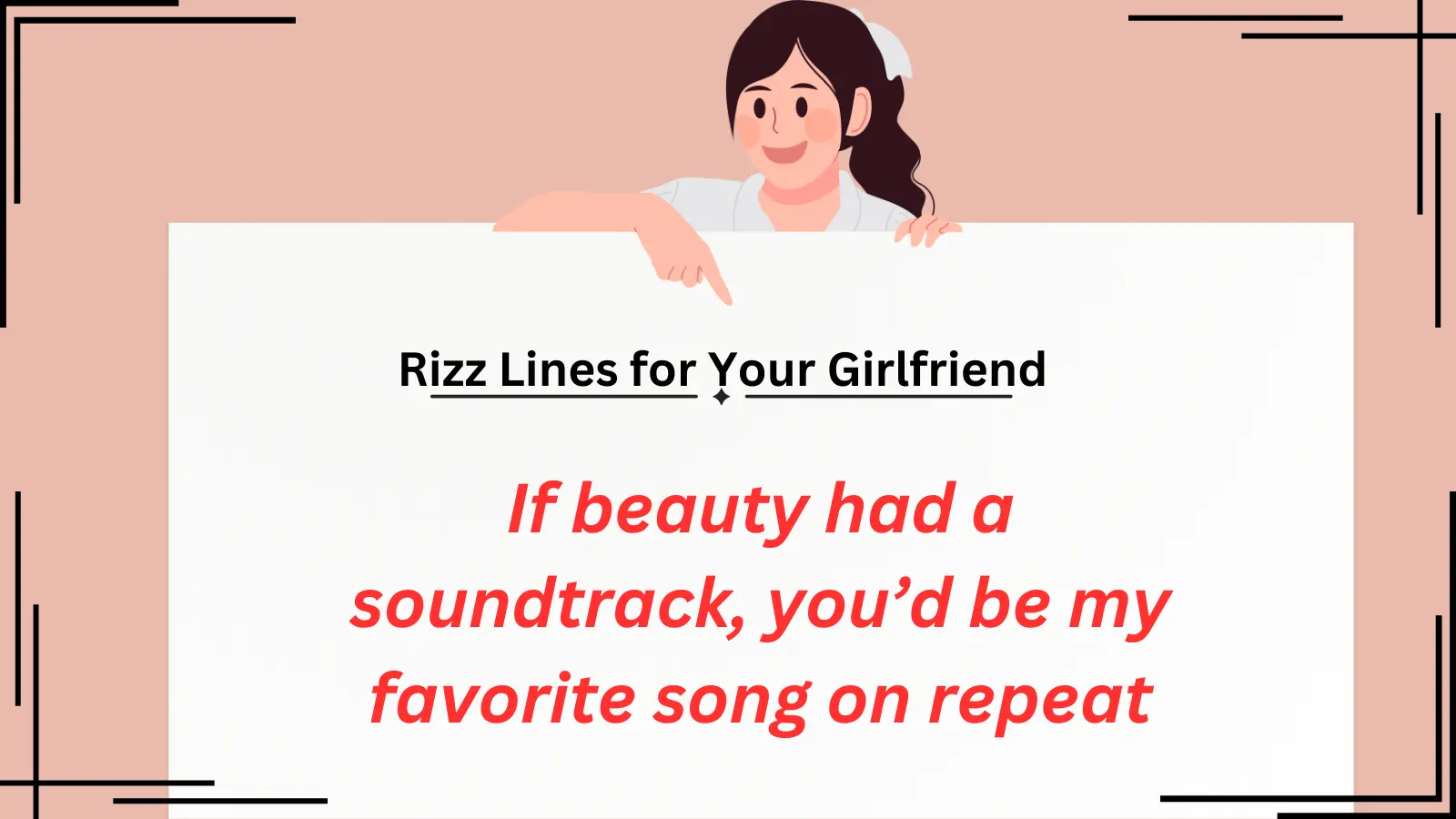 Read more about the article 💎 403+ High-Value Rizz Lines to Keep Your Girlfriend Blushing! 😍