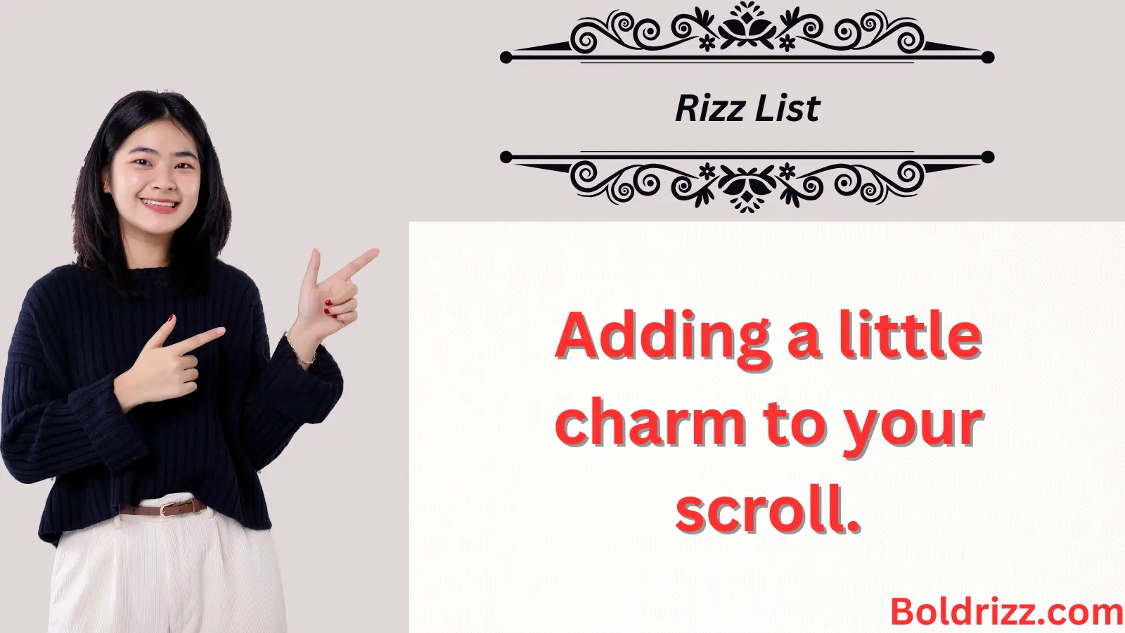 Rizz List