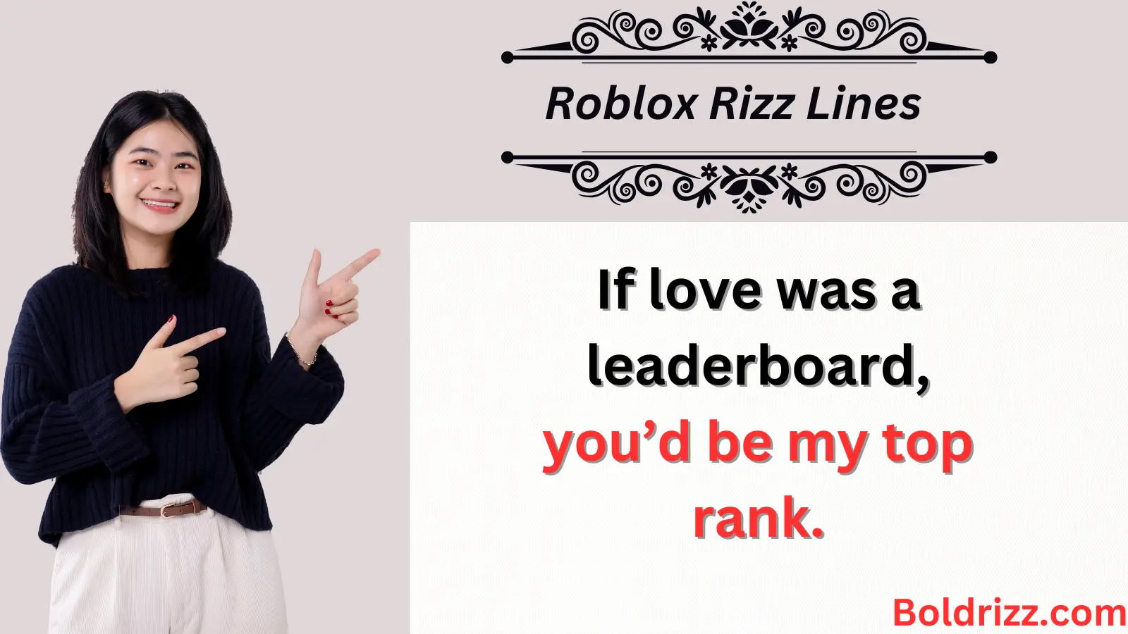 Roblox Rizz Lines