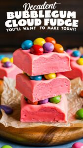 Read more about the article Decadent Bubblegum Cloud Fudge Recipe – Soft, Creamy, and Irresistible 2025