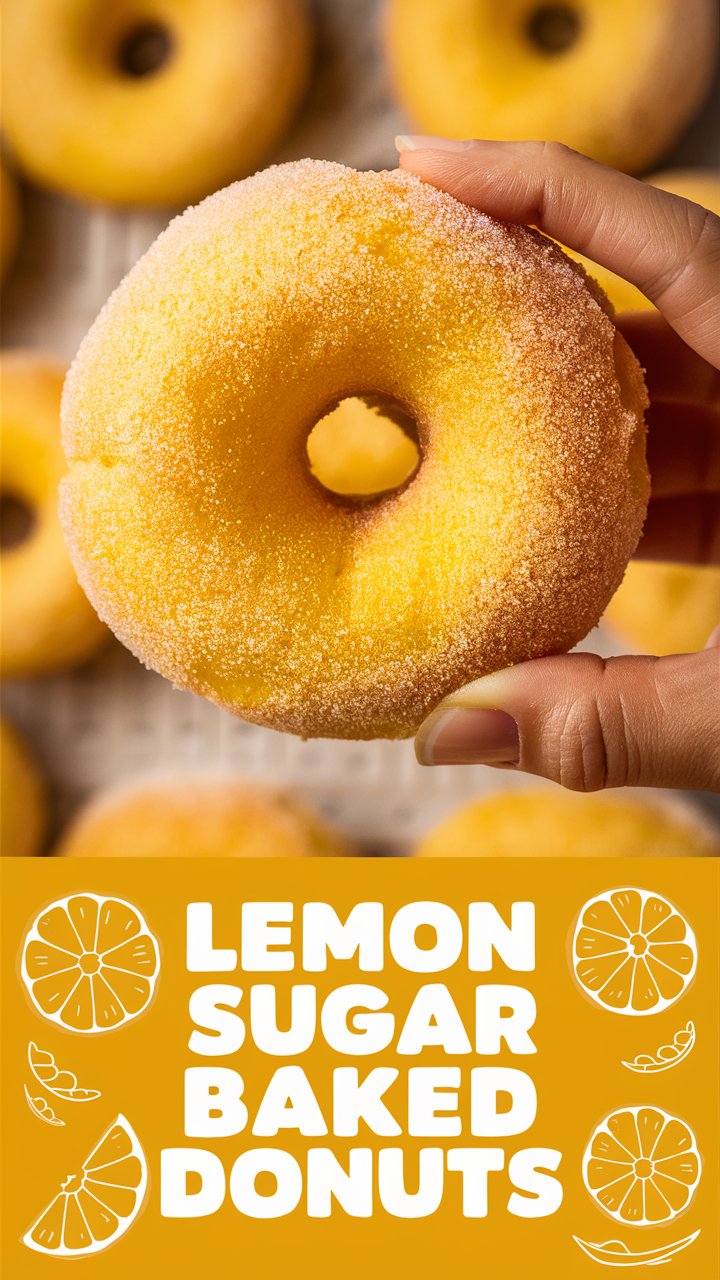 Read more about the article Lemon Sugar Baked Donuts – Light, Fluffy & Irresistibly Zesty 2025