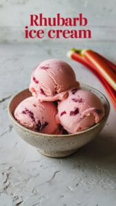 Read more about the article Rhubarb Ice Cream: The Deliciously Irresistible Dessert 2025