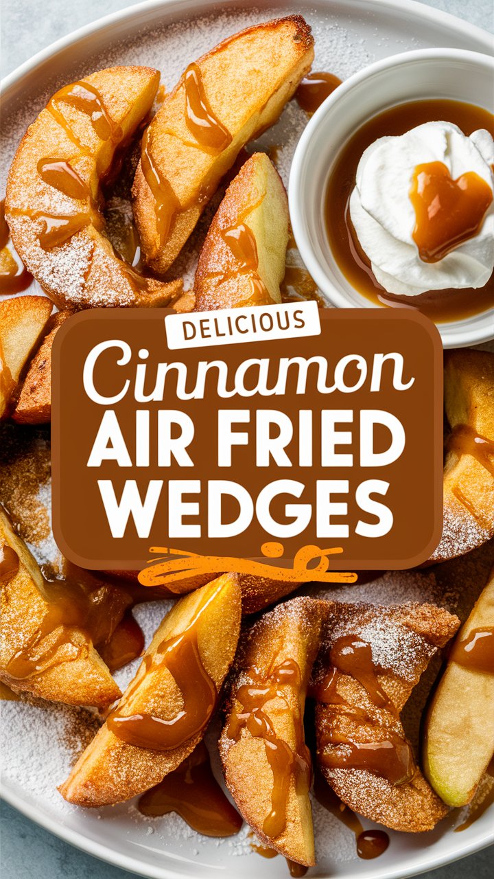 Air Fryer Cinnamon Apple Wedges Recipe – Healthy, Crispy & Irresistible 2025