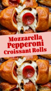 Read more about the article Mozzarella Pepperoni Croissant Rolls Recipe: Irresistibly Easy and Delicious! 2025