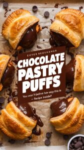 Read more about the article 🍫 Chocolate Puff Pastry Recipe – Flaky, Buttery & Irresistible 2025