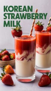 Read more about the article Korean Strawberry Milk Recipe: A Refreshing Delight You’ll Absolutely Love! 2025