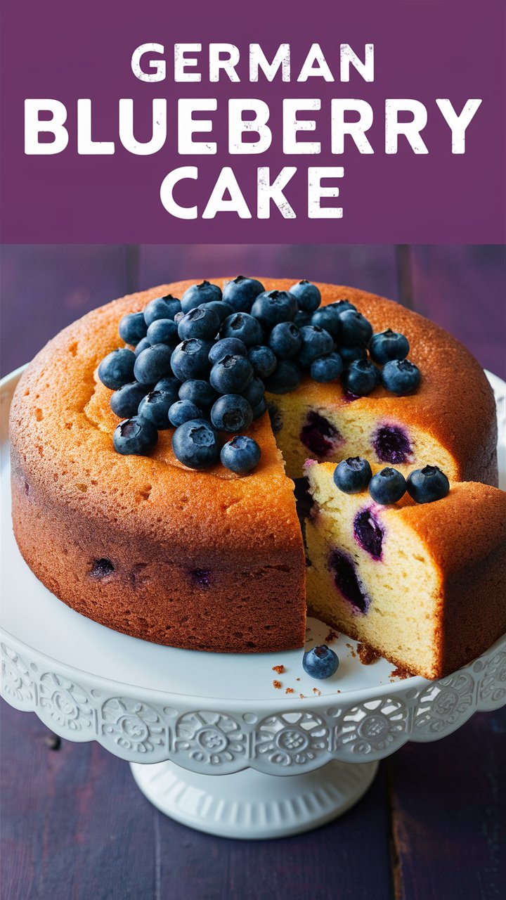 Read more about the article German Blueberry Cake: The Ultimate Guide 2025