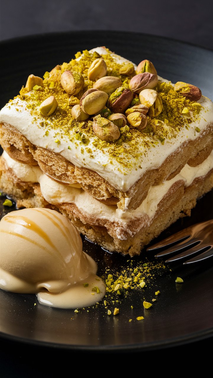 Read more about the article Pistachio Tiramisu – The Creamy Italian Dessert With a Nutty Twist 2025