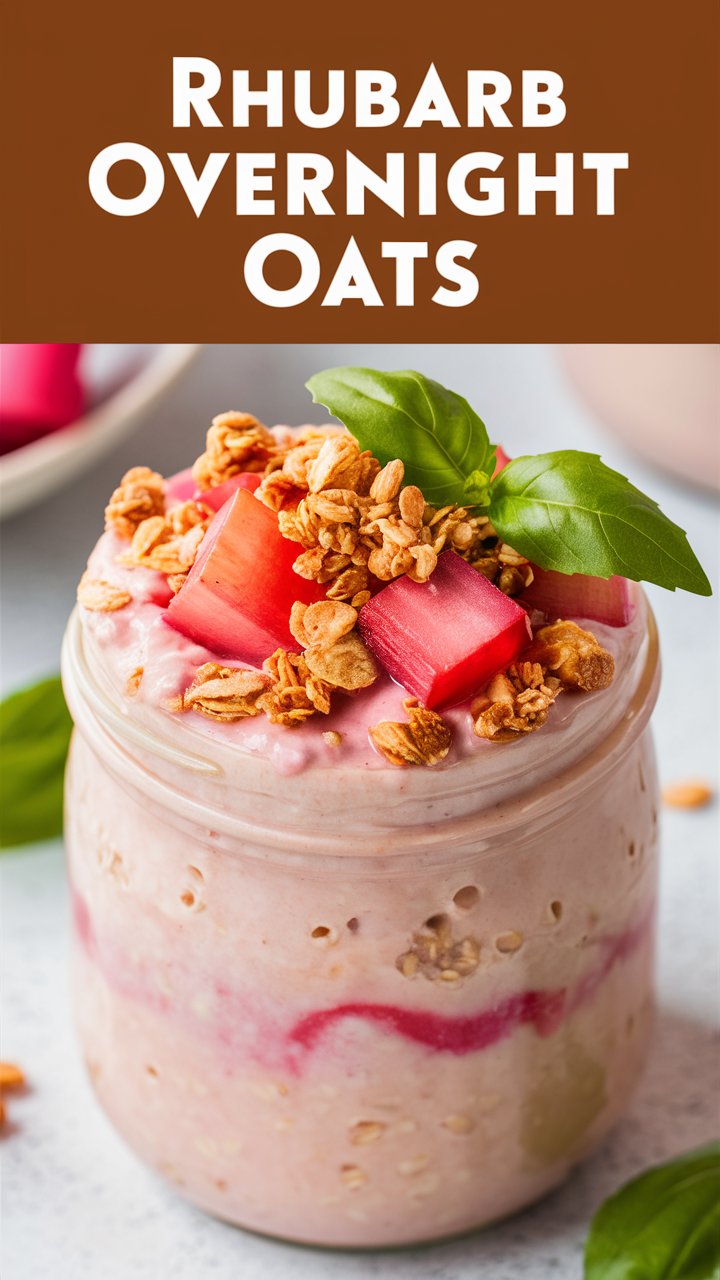 Read more about the article Rhubarb Overnight Oats Recipe 2025