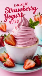 Read more about the article 🍓 Strawberry Frozen Yogurt: A Healthy & Delicious Treat 2025