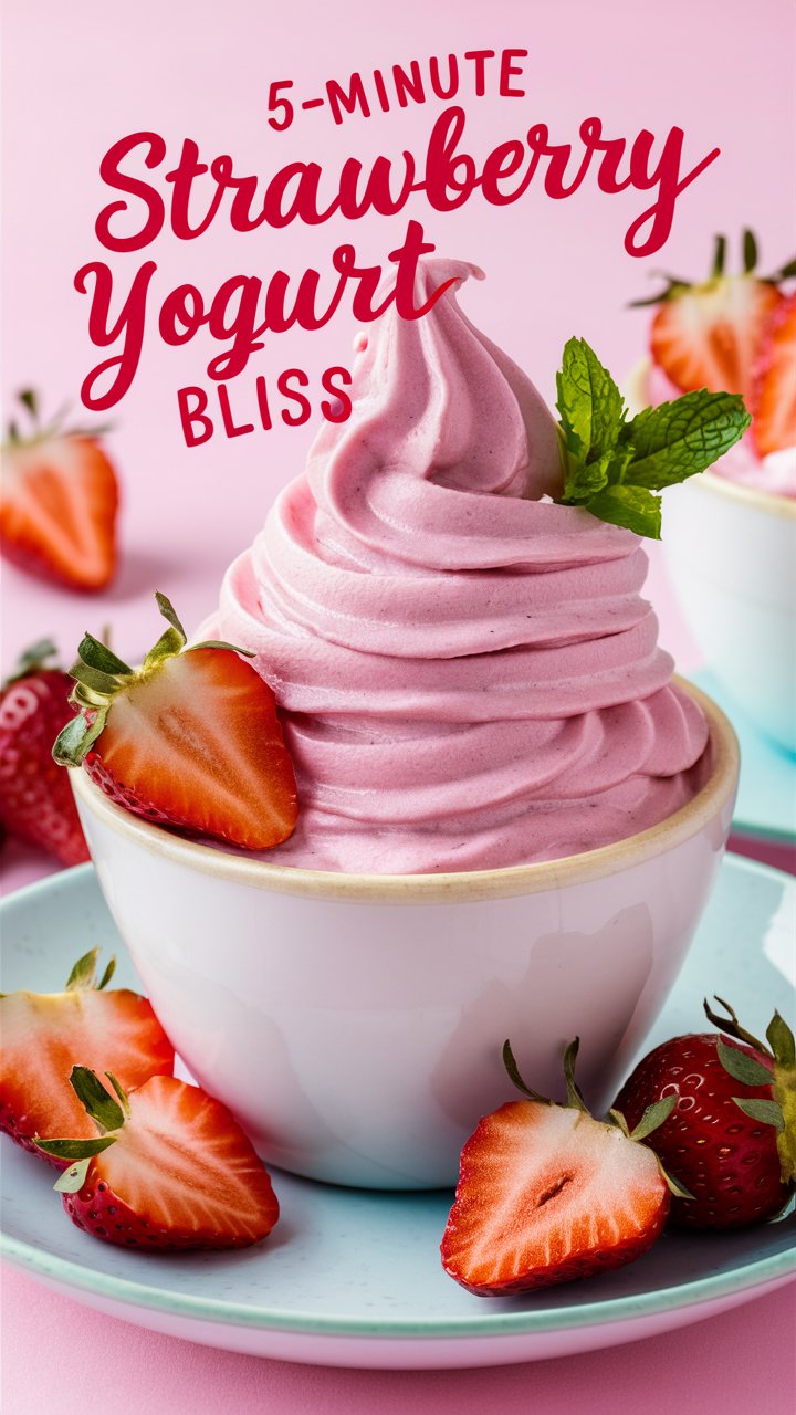 Read more about the article 🍓 Strawberry Frozen Yogurt: A Healthy & Delicious Treat 2025