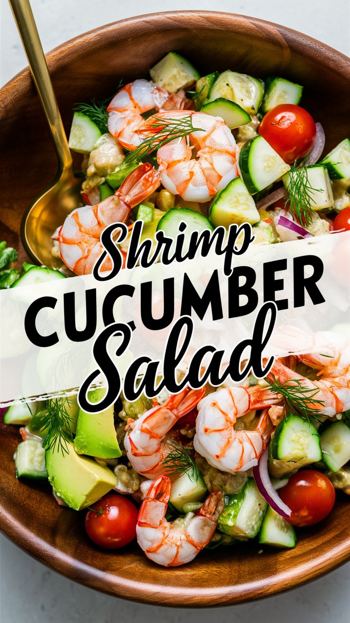 Read more about the article 🥒 Cucumber Shrimp Salad – A Refreshing, Protein-Packed Recipe 2025