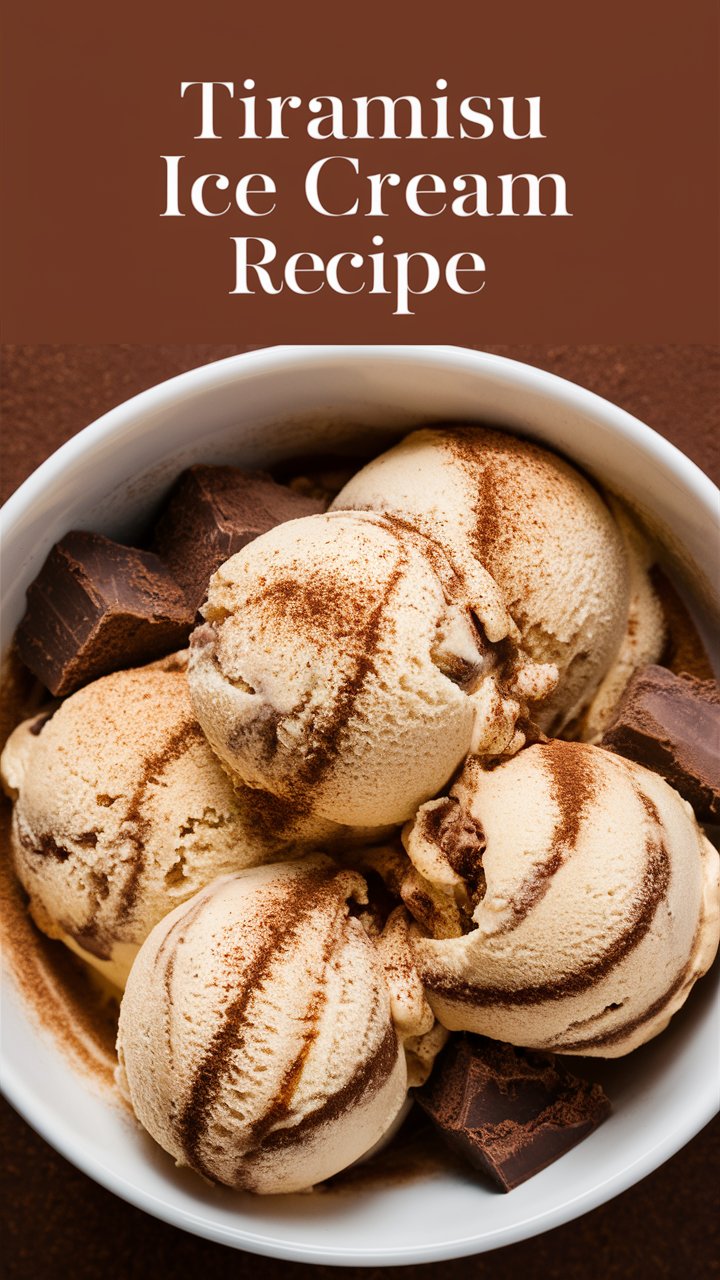 Read more about the article Tiramisu Ice Cream Recipe: A Chill Twist on a Classic Dessert 2025