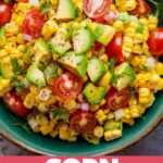 🌽 Corn and Avocado Salad: (Ready in 10 Minutes!)