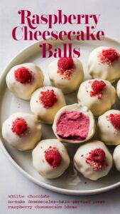 Read more about the article Raspberry Cheesecake Balls: A No-Bake Dessert