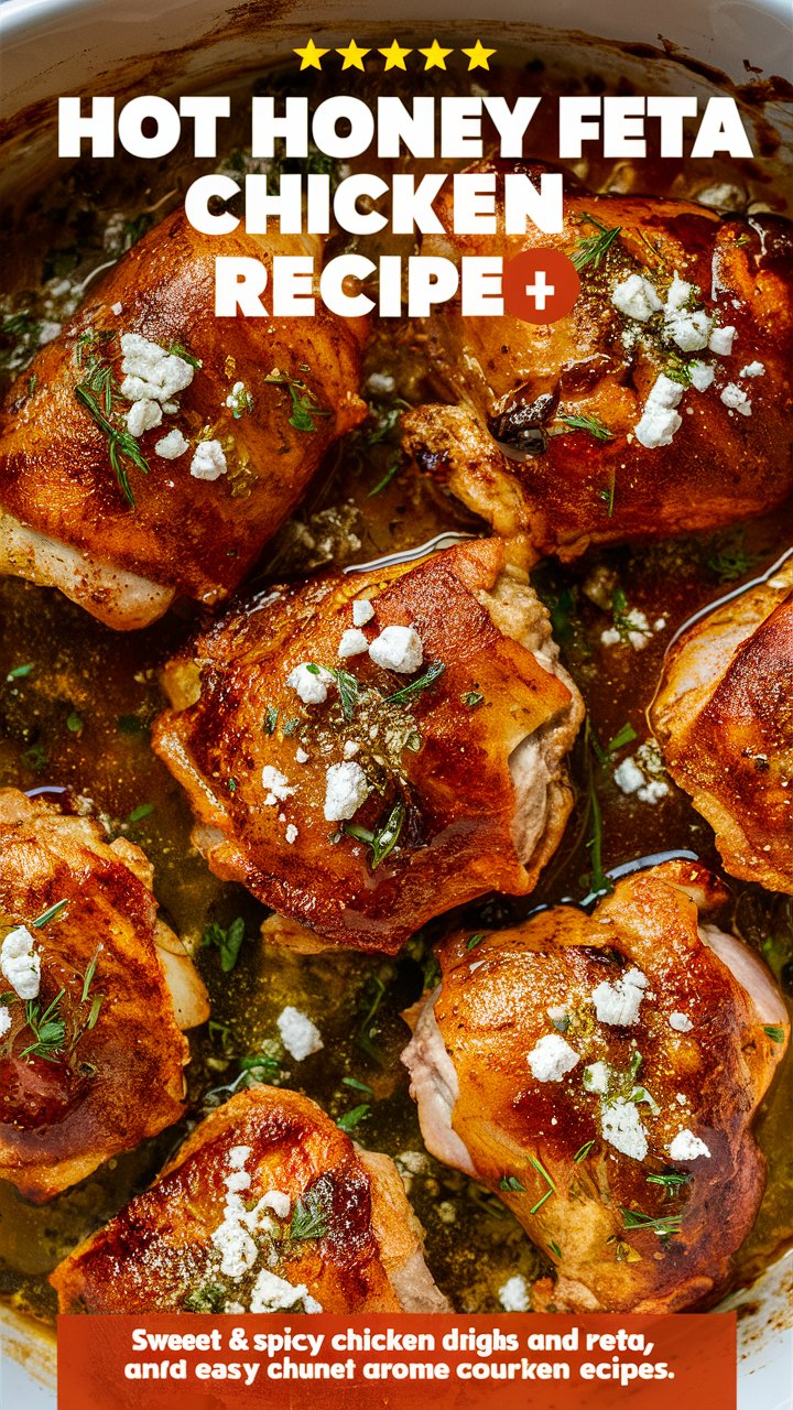Read more about the article Sweet & Savory Honey Feta Chicken Bake You’ll Crave 2025