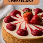 Strawberry Swirl Cheesecake: (Best Ever Recipe)
