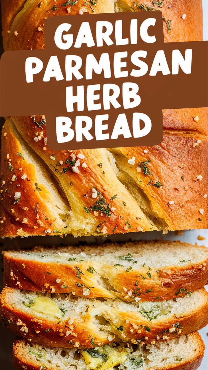 Garlic Parmesan Herb Bread – The Ultimate Homemade Recipe 2025