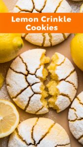 Read more about the article 🍋Lemon Crinkle Cookies 2025