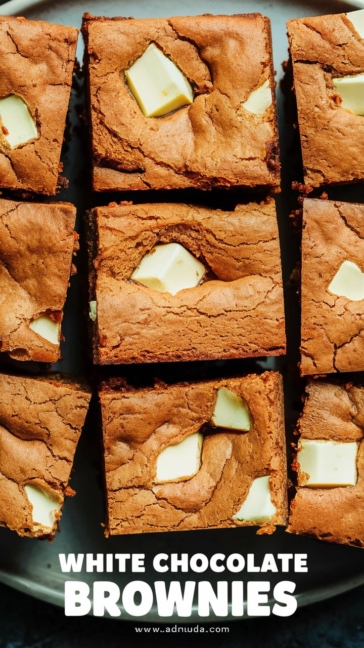 Read more about the article Decadent White Chocolate Brownies for Your Sweet Tooth Cravings: Ultimate Guide