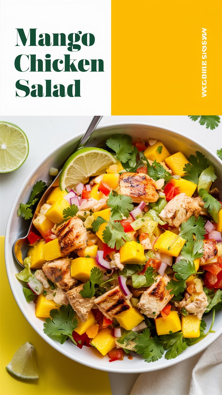 Mango Chicken Salad — A Refreshing Tropical Twist to Your Mealtime 2025