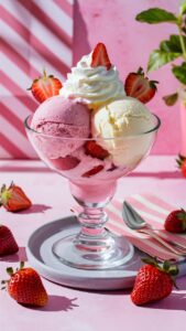 Read more about the article The Best Strawberries and Cream Ice Cream – A Sweet Homemade Treat 2025