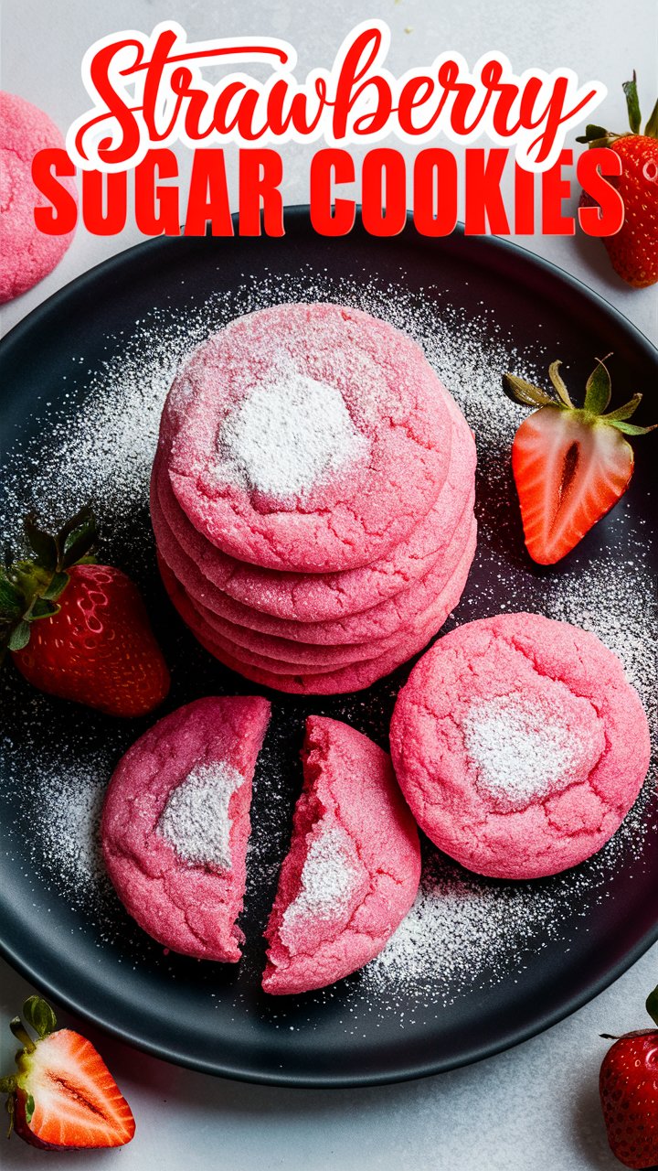 Strawberry Sugar Cookies: (Ultimate Complete Guide)
