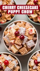 Read more about the article Cherry Cheesecake Puppy Chow: The Ultimate No-Bake Dessert Mix 2025
