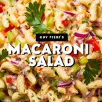 Guy Fieri’s Macaroni Salad: A Flavor-Packed Twist on a Classic Dish 2025