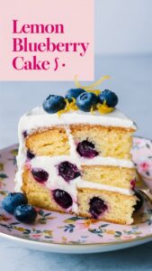 Read more about the article Lemon Blueberry Cake – The Ultimate Fresh & Zesty Dessert