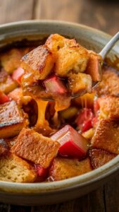 Read more about the article Baked Sticky Rhubarb Pudding – The Ultimate Comfort Dessert