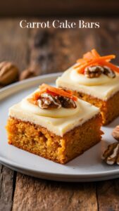 Read more about the article Carrot Cake Bars 2025